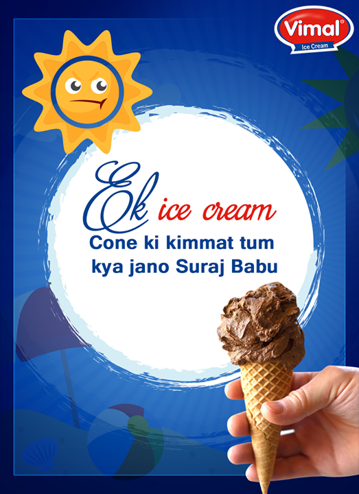 Har ek ice cream lovers ka pyaar hota hai ye ice cream Cone!

#VimalIcecream #IceCreamMania #IcecreamLovers  #ConeLovers #ICecream #Ahmedabad