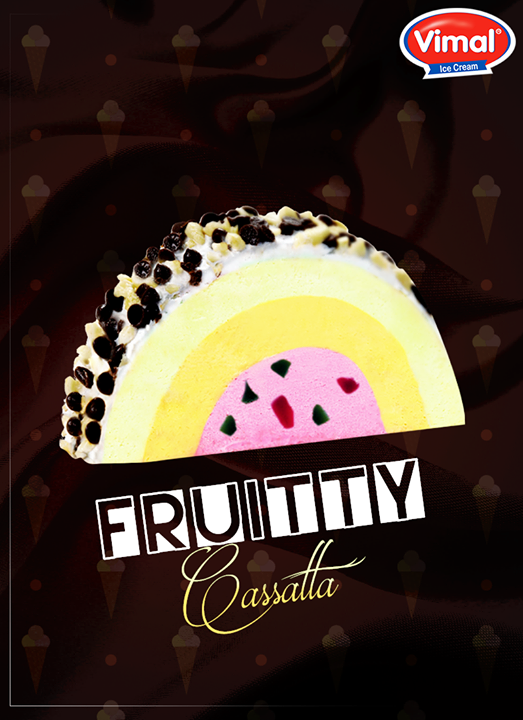 #Celebrate tangy-fun moments with our Fruitty Cassatta! <3

#FavoriteOne #IcecreamLovers #Vimal #ICecream #Ahmedabad