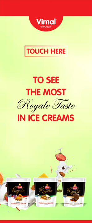 Have you tasted the Royalty?

#Royale #IceCreamLovers #Vimal #IceCream #VimalIceCream #Ahmedabad