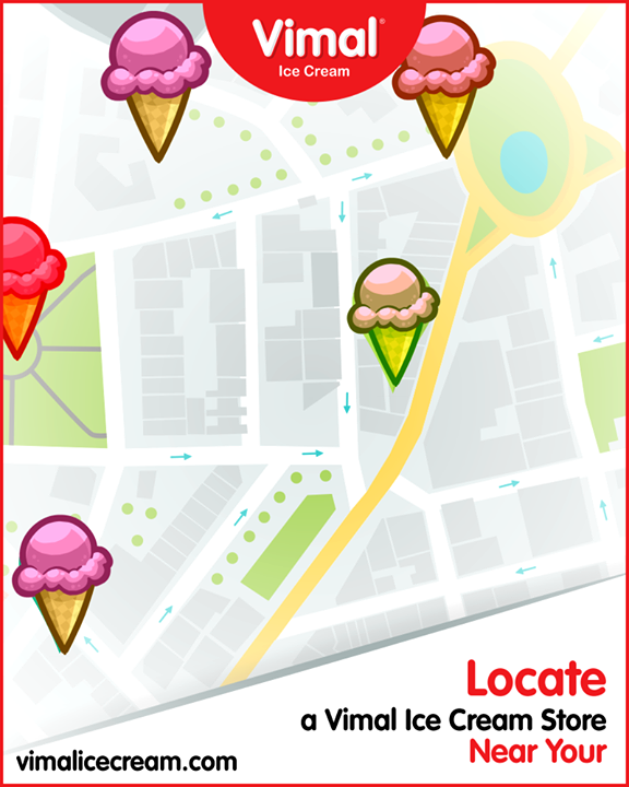 Click below link  to check for Vimal Store near you.

http://www.vimalicecream.com/store_locator.html

#IceCreamLovers #Vimal #IceCream #VimalIceCream #Ahmedabad