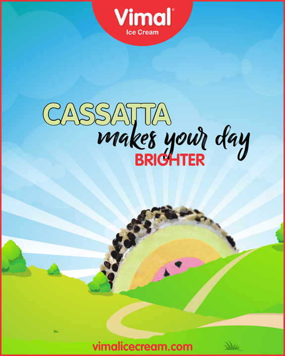 Cassatta a day makes you gleeful anyway.

#Cassatta #IceCreamLovers #Vimal #IceCream #VimalIceCream #Ahmedabad