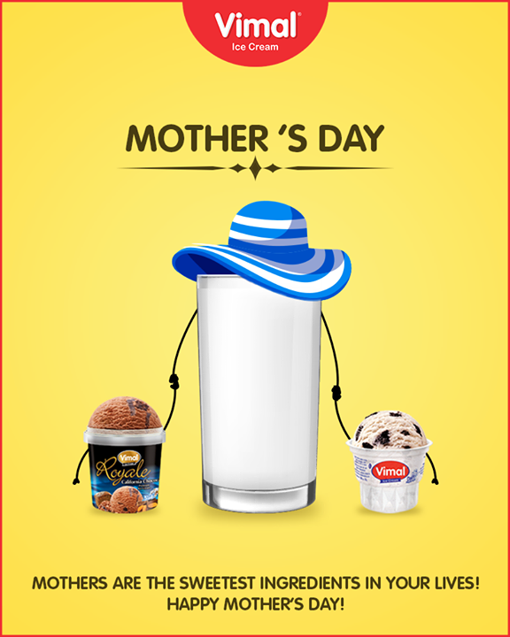 Mothers are the sweetest ingredients in your lives! 

#HappyMothersDay #MothersDay #MothersDay18 #Vimal #IceCream #VimalIceCream #Ahmedabad