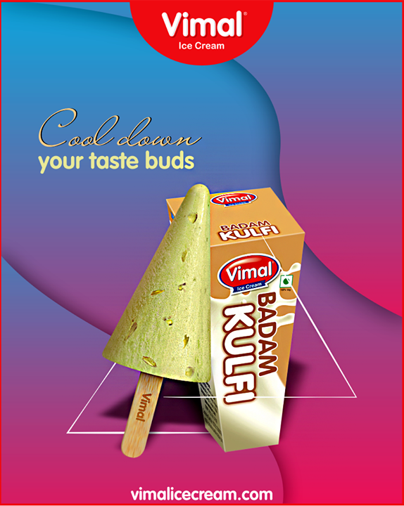 Badam kulfi from Vimal Ice Cream to cool down your taste buds

#BadamKulfi  #Monsoon #IcecreamTime  #IceCreamLovers #FrostyLips #Vimal #IceCream #VimalIceCream #Ahmedabad