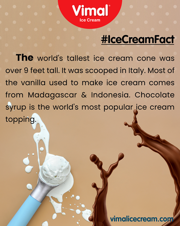 Did you know this amazing fact?

#IcecreamTime  #IceCreamLovers #FrostyLips #Vimal #IceCream #VimalIceCream #Ahmedabad