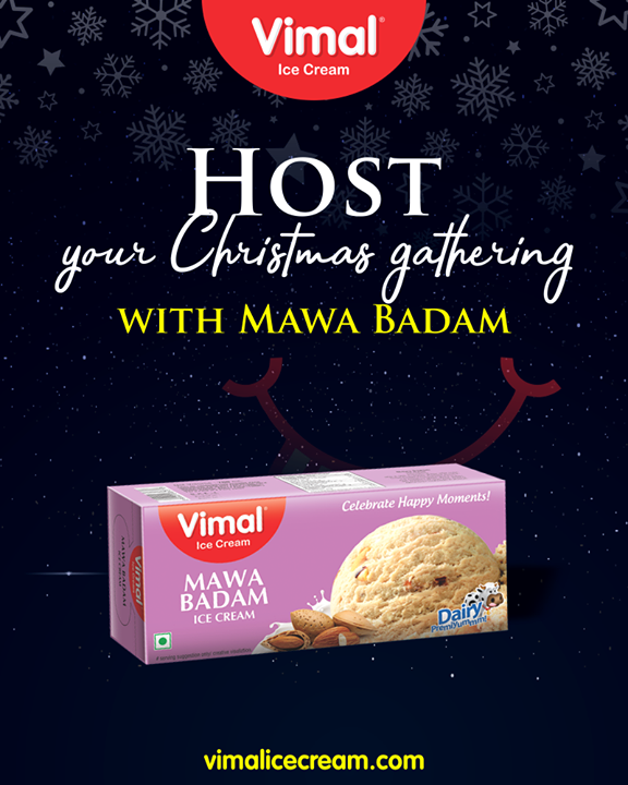 Double up the happiness level of the Christmas gatherings with Mawa Badam of Vimal Ice Cream! 

#VimalIceCream #IceCreamLove #LoveForIcecream #IcecreamIsBae #Ahmedabad #Gujarat #India