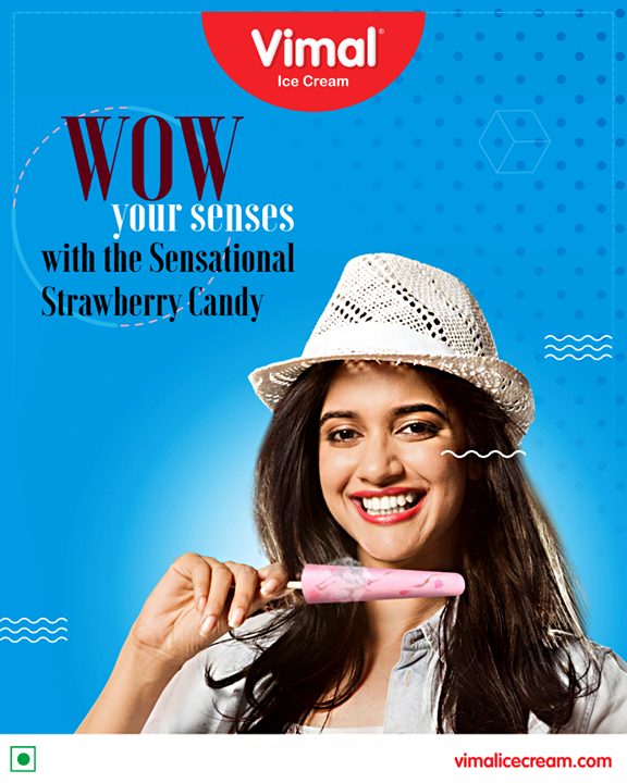Wednesdays are meant to be for spreading love and joy. WOW your senses with this soft & mouth-melting Strawberry Candy. 

#Monsoon #LoveForMonsoon #Rains #Happiness #LoveForIcecream #IcecreamTime #IceCreamLovers #FrostyLips #Vimal #IceCream #VimalIceCream #Ahmedabad