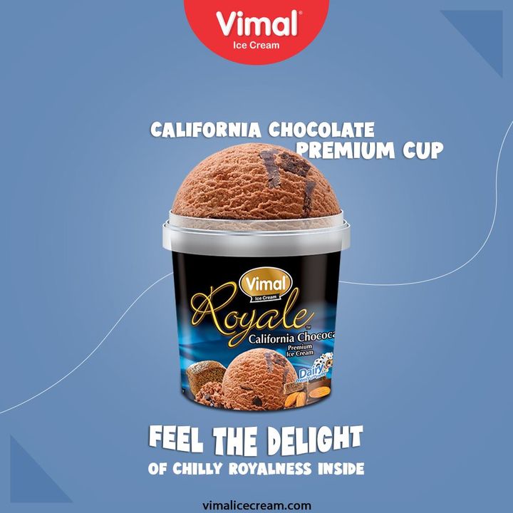 Feel the delight of chilly royalness inside the delicious and succulent California Chocolate Premium Cup Only by Vimal Ice-creams. 

#SummerApproaching
#VimalIceCream #IceCreamLovers #Vimal #IceCream #Ahmedabad