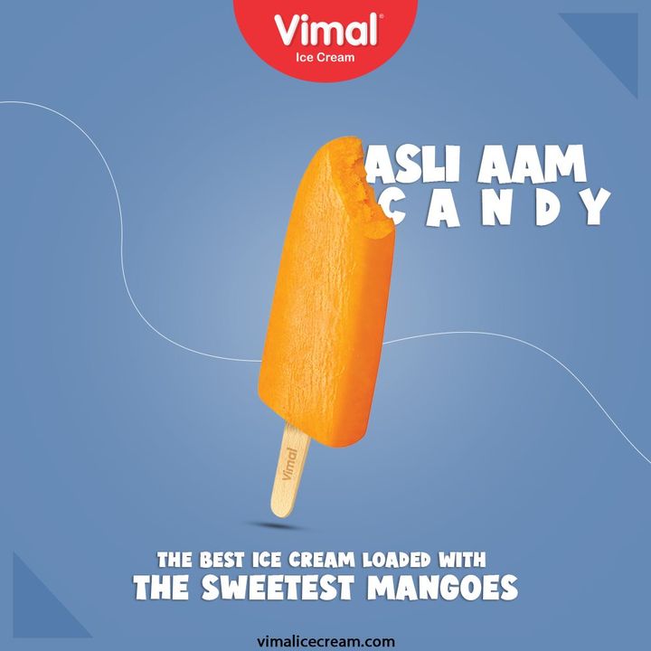 The best ice cream loaded with the sweetest mangoes. What else could someone ask for in this rising heat?

#SummerApproaching
#VimalIceCream #IceCreamLovers #Vimal #IceCream #Ahmedabad