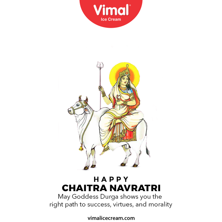 May Goddess Durga shows you the right path to success, virtues, and morality

#FestiveWishes #IndianFestival #VimalIceCream #IceCreamLovers #Vimal #IceCream #Ahmedabad