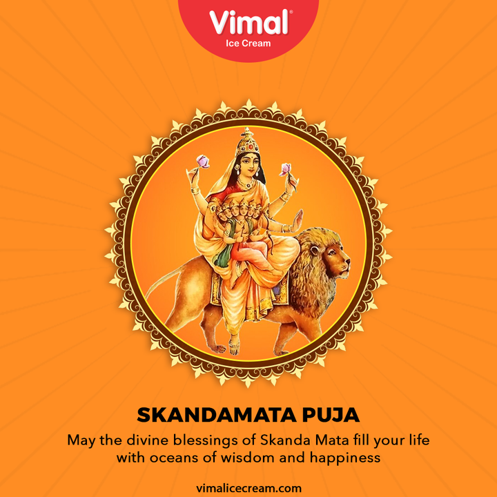 May the divine blessings of Skanda Mata fill your life with oceans of wisdom and happiness

#FestiveWishes #IndianFestival #VimalIceCream #IceCreamLovers #Vimal #IceCream #Ahmedabad