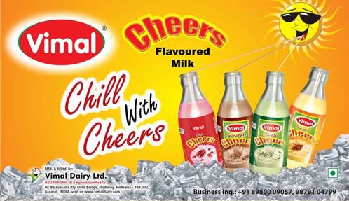 Beat the Heat with Vimal's flavored milk!