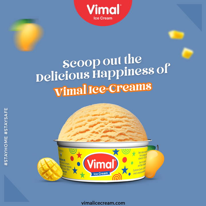 In this hot summer, scoop out the delicious happiness of delicious Vimal Ice-Creams with your family and embrace the joyfulness within.

#StayHome #StaySafe #VimalIceCream #IceCreamLovers #Vimal #IceCream #Ahmedabad