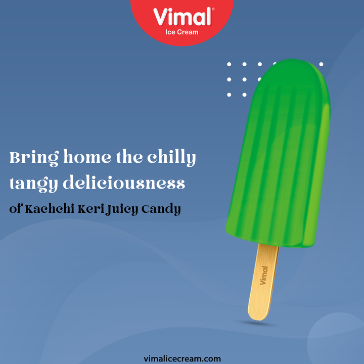 Working from home can be tiring in this heated summer. Bring home the chilly tangy deliciousness of Kachchi Keri Juicy Candy and say goodbye to all your work stress, only with your favorite Vimal Ice-creams.

#VimalIceCream #IceCreamLovers #Vimal #IceCream #Ahmedabad