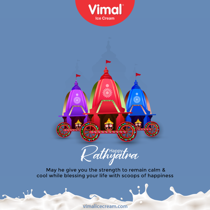 May he give you the strength to remain calm & cool while blessing your life with scoops of happiness

#rathyatra #jagannath #jaijagannath #lordjagannath #rathyatra2021 #chariot #indianfestivals #jagannathrathyatra #VimalIceCream #IceCreamLovers #Vimal #IceCream #Ahmedabad