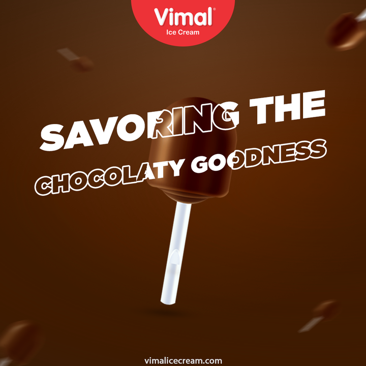 It's just delicious and there is nothing to feel guilty about when it comes to savoring chocolaty goodness.

#VimalIceCream #IceCreamLovers #Vimal #IceCream #Ahmedabad