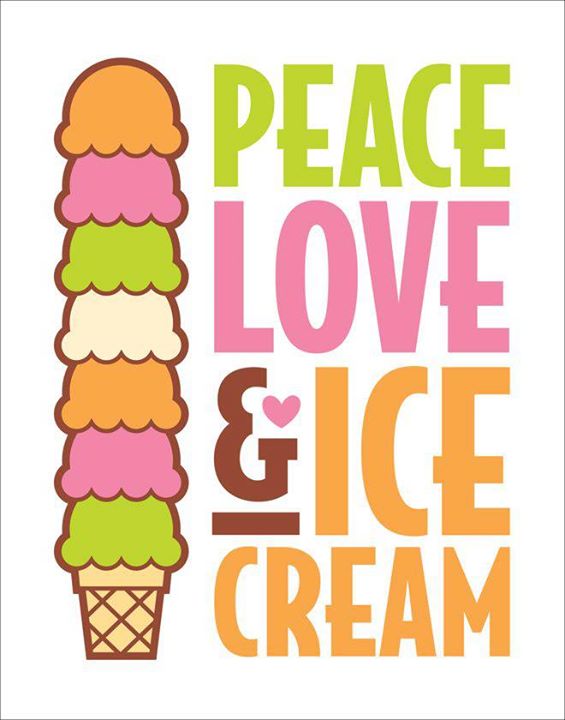 All you need is #IceCream ..