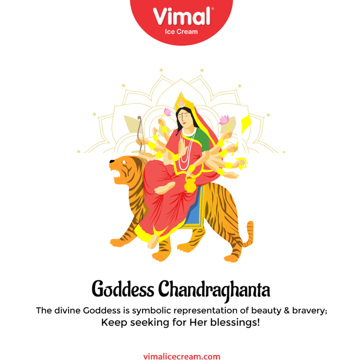 The divine Goddess is symbolic representation of beauty & bravery;
Keep seeking for Her blessings!

#Navratri #Navratri2021 #HappyNavratri #HappyNavratri2021 #Festival #VimalIceCream #IceCreamLovers #Vimal #IceCream #Ahmedabad