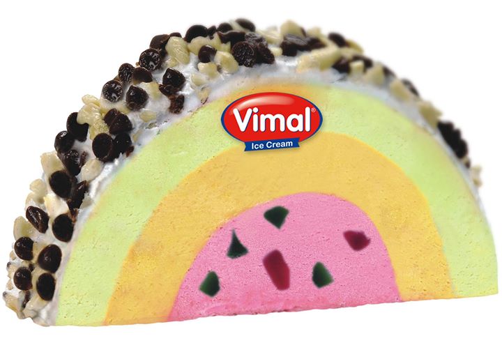 Let's spread some #Colorful #Joy! The #Fruitty cassata ice cream!

#IceCream #VimalIceCream