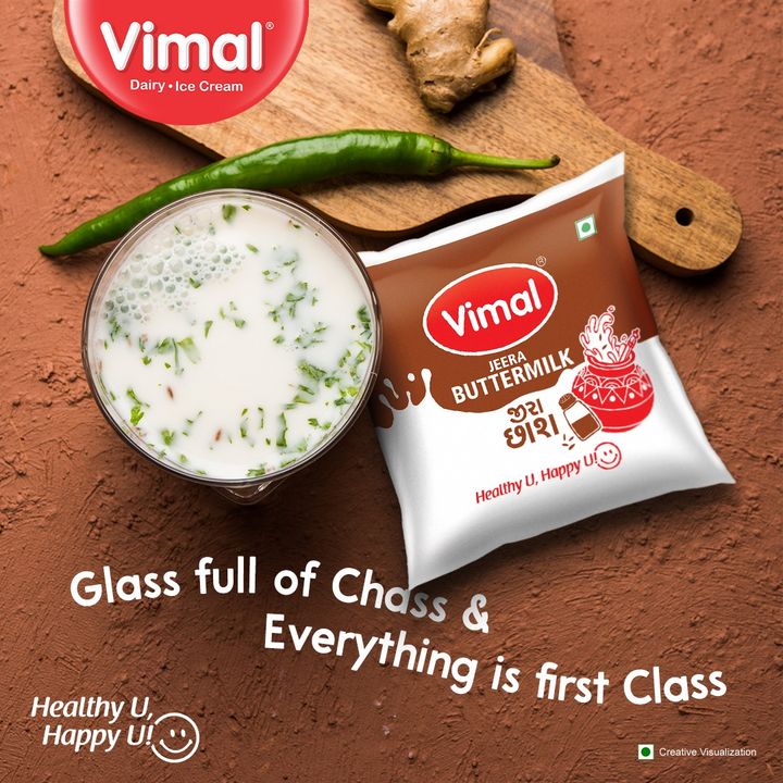 The ultimate summer essential - a glass full of chass.
.
.
.
.
.
#VimalIceCreams #VimalDairy #foodstagram #paneerlover #VimalChass #HealtyUHappyU #foodlover #icecream #dessert #food #foodie #yummy #instafood #dahi #Wintervibes #Winterfood #delicious #scrumptious #indiancuisine #Buttermilk #foodgasm #foodlover #healthyfood #indianfood #Jeerachass