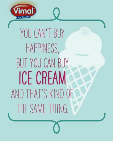 Buy #happiness in the form of #IceCream..

#VimalIceCream