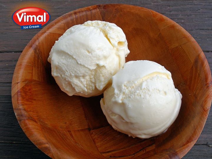 Isn't #Vanilla the best of all #flavors?

#VimalIceCreams #India