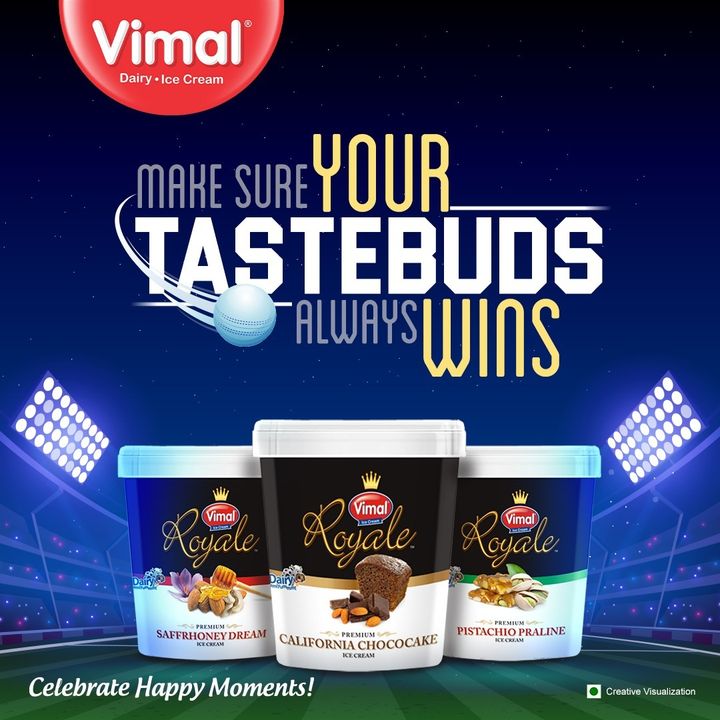 It’s a close call, winner will be declared when you chose to let your taste buds takeover.
.
.
.
.
#VimalIceCreams #VimalDairy #foodstagram #icecreamlover #icecreamcake #icecreamaddiction #foodlover #icecream #dessert #food #foodie #chocolate #yummy #instafood #Ipl #IPl2022 #iplflavours