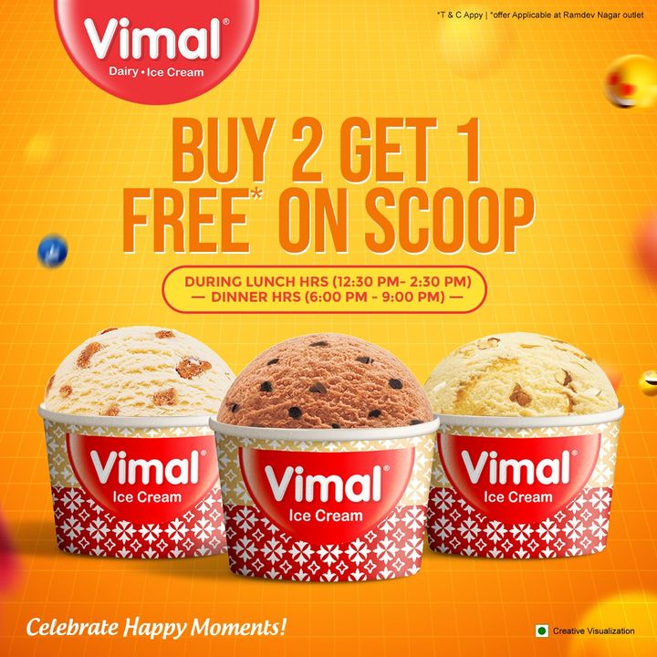 Vimal Ice Cream,  HappyDiwali!