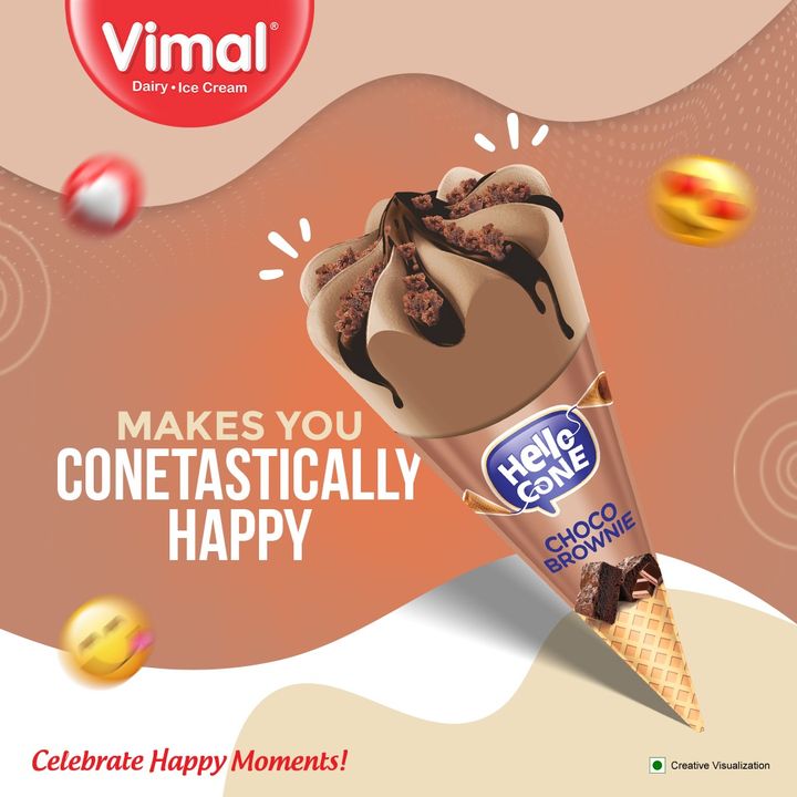 Fill your day with Chocolaty Happiness.
.
.
.
.
.
#VimalIceCreams #VimalDairy #foodstagram #icecreamlover #icecreamcake #icecreamaddiction #foodlover #icecream #dessert #food #foodie #kesarpistaCone #yummy #instafood #Cake #Celebratehappymoments #icecreamCone #icecreamaddict #Icecreamlover #HelloCone
