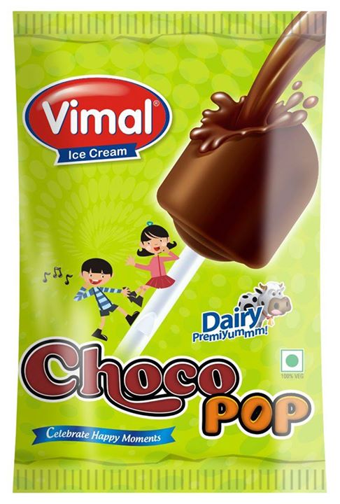 #Celebrate #happiness with these small #ChocoPops from Vimal Ice Cream!