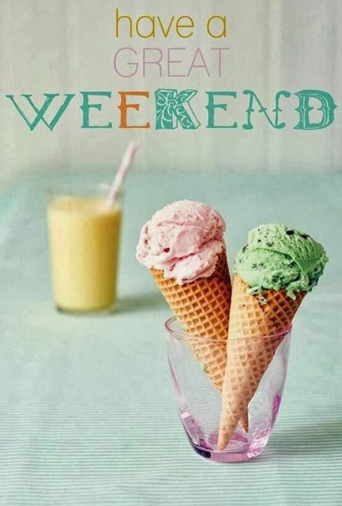 #HappyWeekend to all #IceCream lovers!