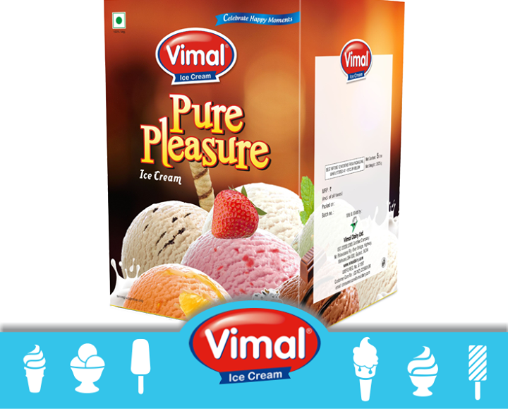 The art of being happy lies in the power of extracting happiness from common things. Like ice-cream!

#IceCreamLovers #VimalIceCream