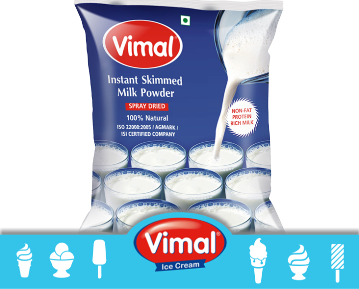 For the #HealthConscious you! Skimmed milk powder!