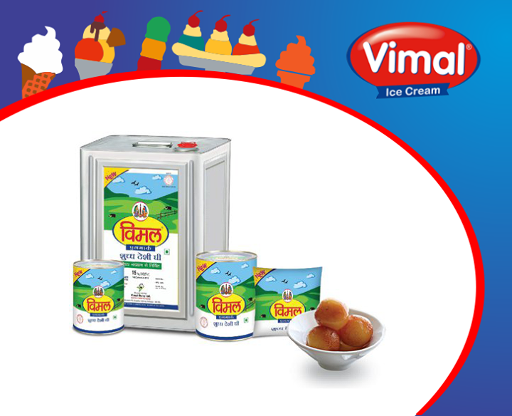 The purest taste of #IndianSweets with #Vimal's #ghee !