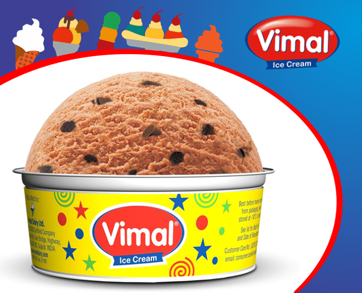 One scoop is just not enough!
You can't resist this #yummy #Chocolate #IceCream!