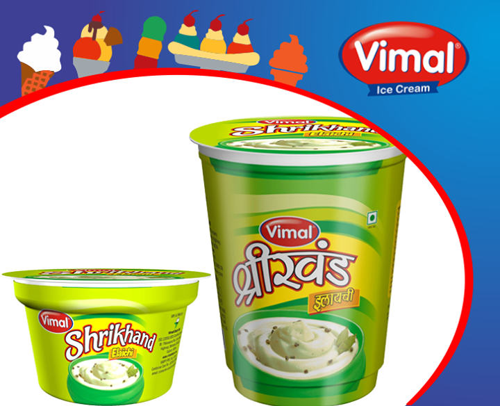 No #Indian celebrations can be complete without #Shrikhand! Celebrate #Weekend with  our #Shrikhand !