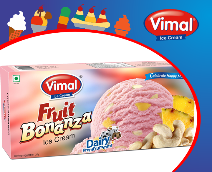 How about adding some #Fruity elements to your evening's celebrations?!

#IceCreamLovers #VimalIceCream