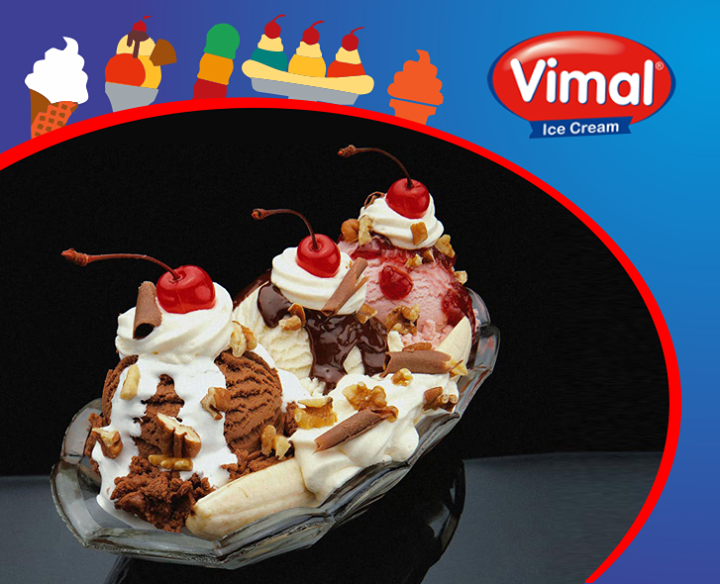 Vimal Ice Cream,  Sundae, Monday