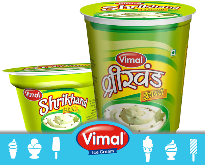 Vimal Ice Cream,  favorite, Shrikhand?