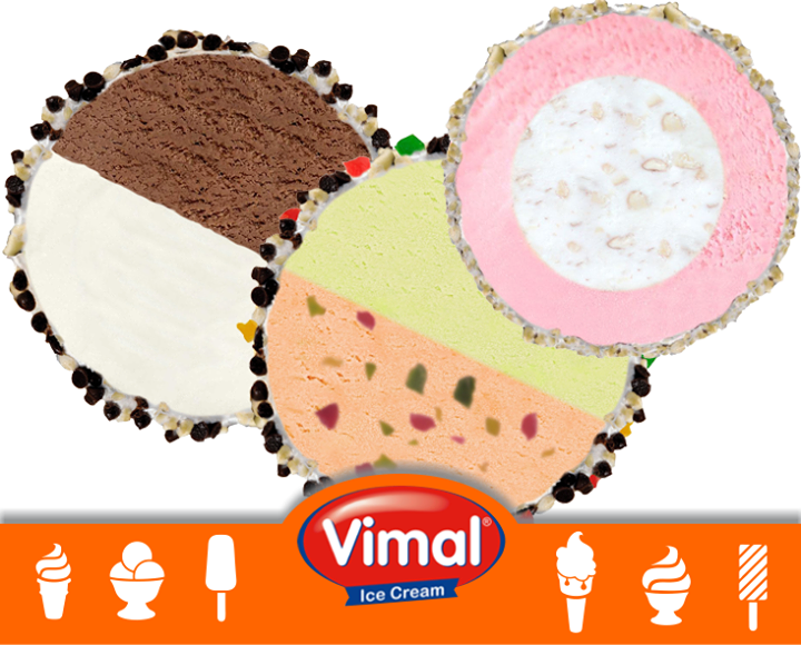 And that's how we #roll it! 

#VimalIceCream #IceCreamLovers