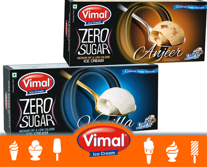 A #healthy option for the #health conscious people! 

#IceCreamLovers #VimalIceCream