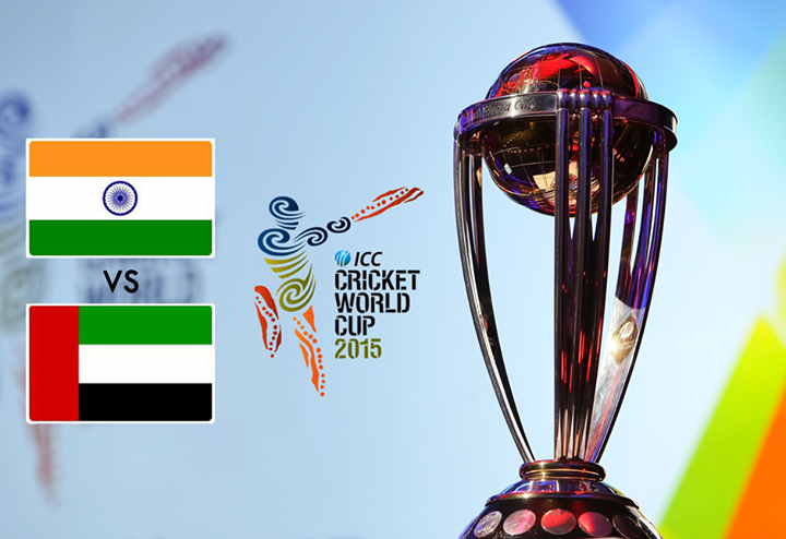 Who do you think will sweep this match away? 

#WorldCup2015 #IndiaVsUAE #Ahmedabad