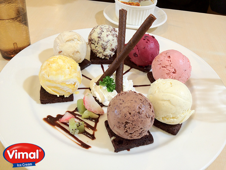 It's time to feel special, just bite into a #Vimal #Icecream, and feel the magic..