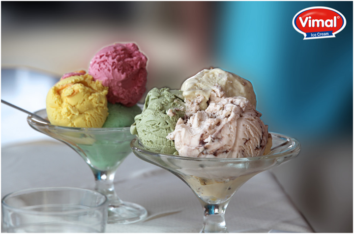 I scream, you scream! Forget everything. Let’s have an ice-cream.

#IceCreams #VimalIceCreams #IceCreamLovers