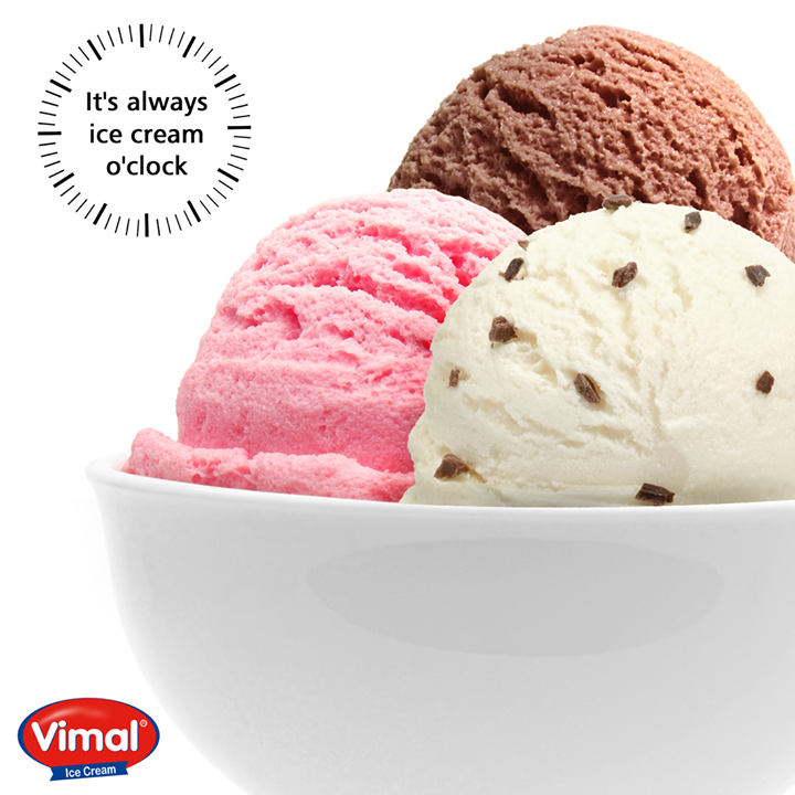 The best time for #Icecream is Always! Don’t you agree?

#IcecreamLovers #VimalIcecream #Ahmedabad