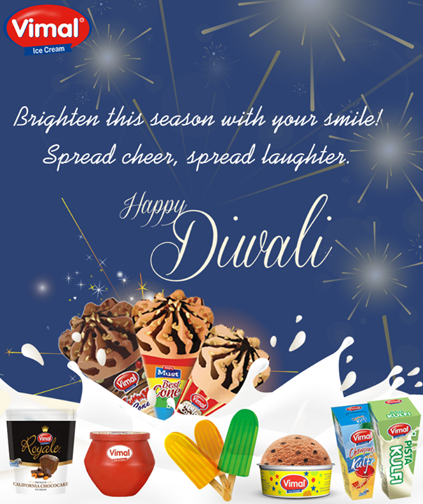 Vimal Ice Cream,  Diwali, HappyDiwali..