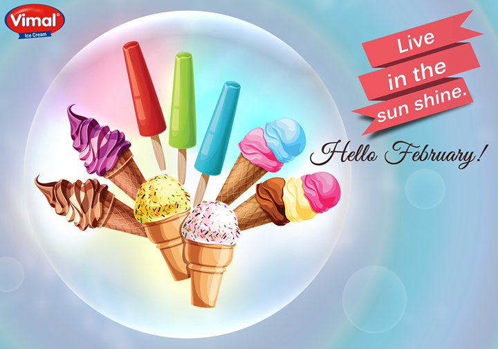 Live in the sunshine! Celebrate this beautiful month with Vimal Ice Cream.

#Celebrations #VimalIceCream #IceCreamLovers