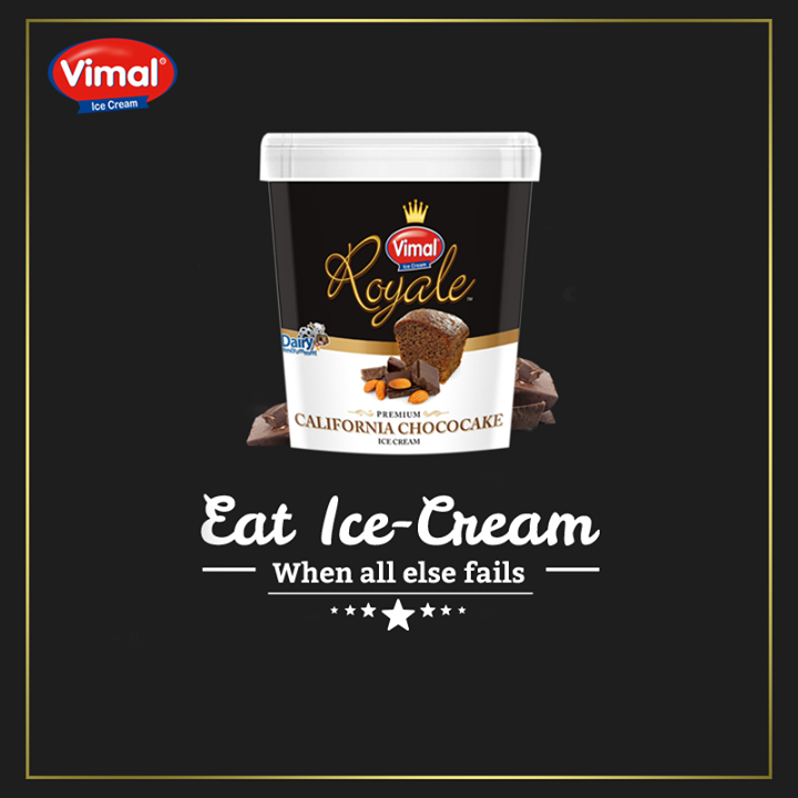 Ice-cream is the perfect comfort food for the #weekend! Don’t you agree?

#BitesofHappiness #Happiness #IcecreamLovers #VimalIcecream #Ahmedabad