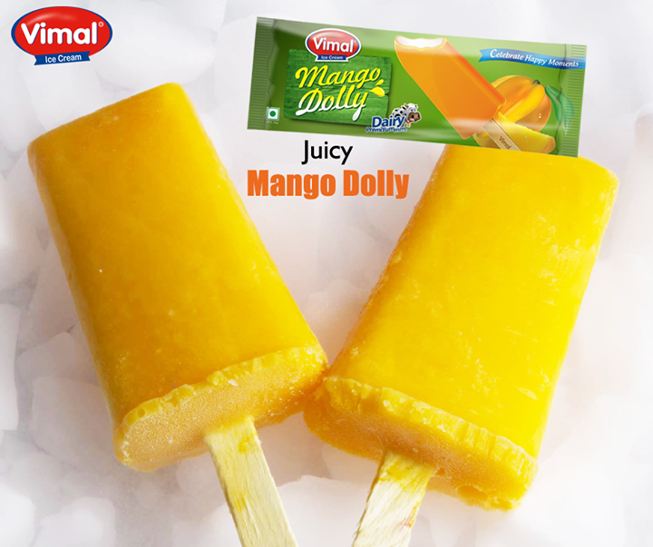 Can you lick the Mango Dolly faster than it melts? 

#IceCreamLovers #VimalIceCreams