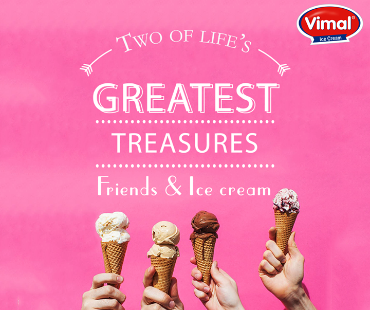 Happiness surrounds you when you have bunch of friends & Scoops of Ice-cream around you!

#Happiness #Friends #Icecream #IcecreamLovers #VimalIcecream #Ahmedabad