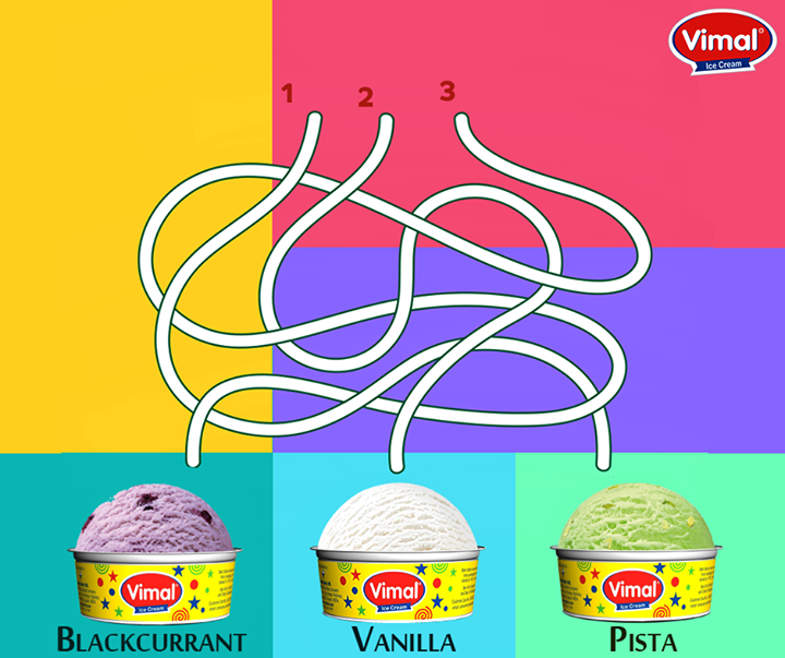 Find your way to your favourite flavor of Vimal Ice Cream !

#Icecream #IcecreamLover #VimalIcecream #Ahmedabad